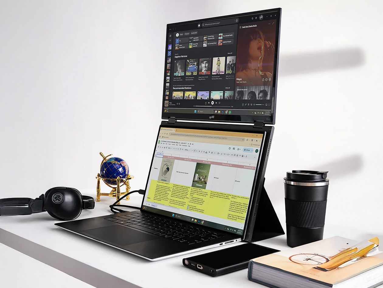 Mobile Pixels Duex Float 2 Pro 16" Portable Second Monitor for Laptops