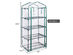 Costway Portable Mini Walk In Outdoor 4 Shelves Greenhouse - Clear