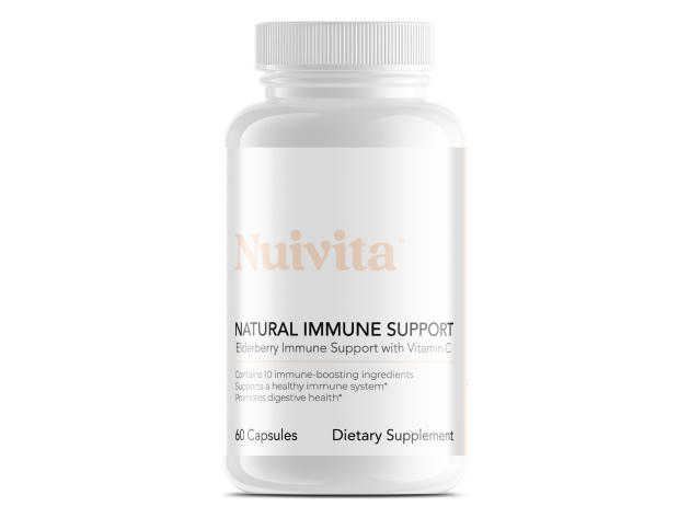 Natural Immune Support: Elderberry Immune Support with Vitamin C