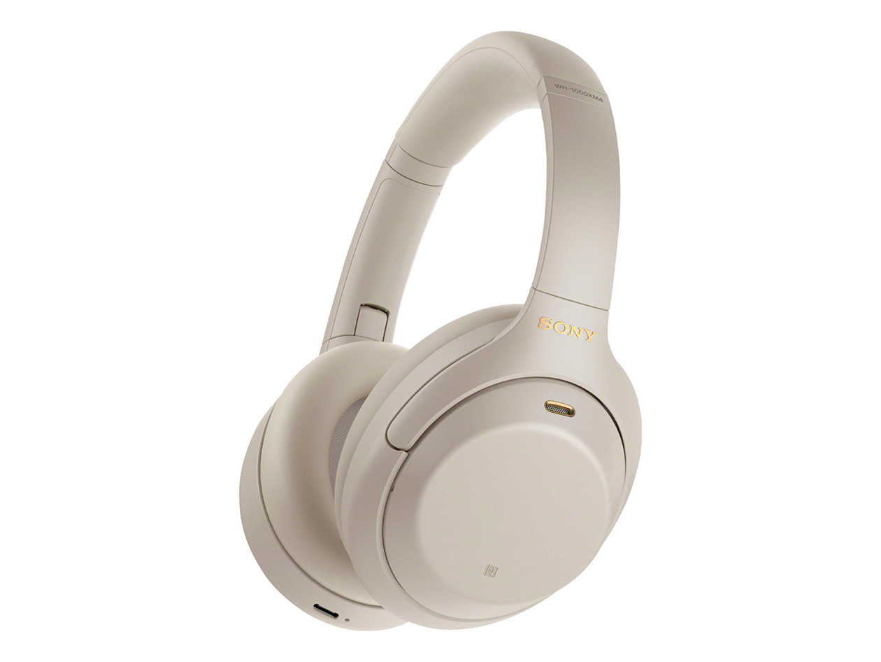 Sony WH-1000XM4 Wireless Premium Noise Canceling Headphones - Silver (Open Box)