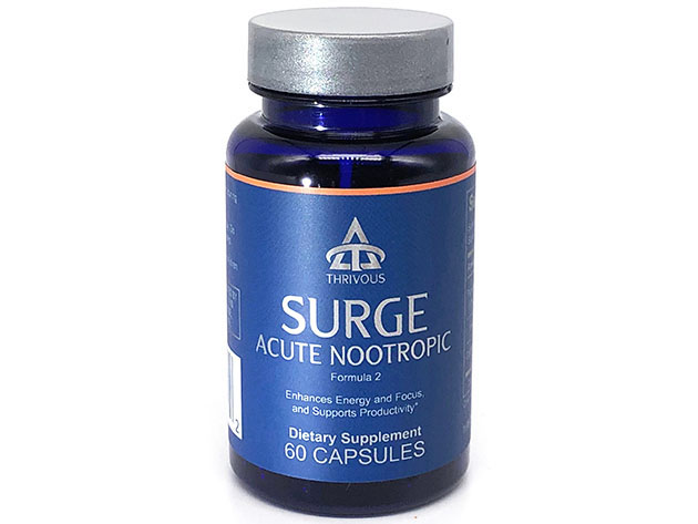 Surge Acute Nootropic Energy Supplement