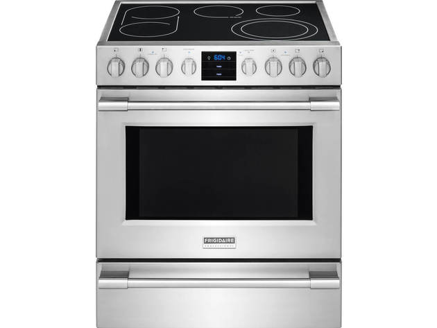 Frigidaire Professional FPEH3077RF 5.1 Cu. Ft. Stainless 5 Burner Slide-In Electric Range