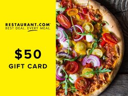 $50 Restaurant.com eGift Card for Only $7