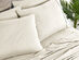 Bamboo 2000 Count 6-Piece Sheet Set with SnugGrip (Cream/Full)