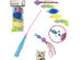 Magnetic Fishing Cat Wand Toy Set (2-Pack)