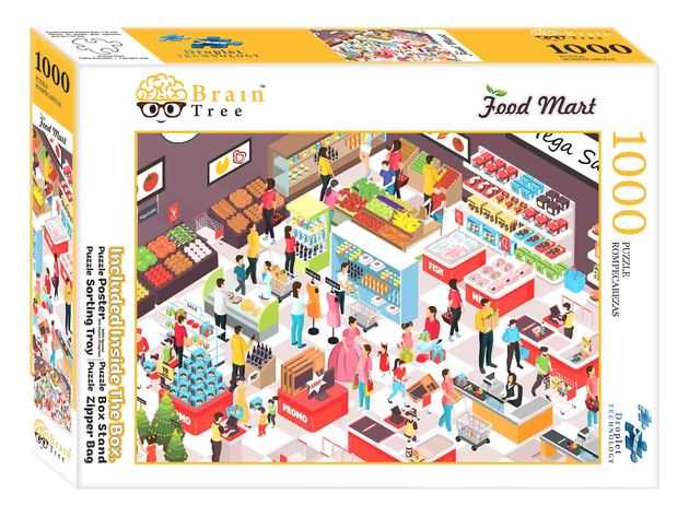 Food Mart Jigsaw Puzzles 1000 Piece