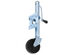 Costway Trailer Side Swivel Jack Boat RV Swing Away Camper Wheel Bolt On 1000 lbs - Silver