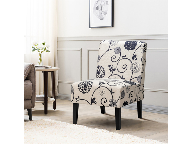 Costway armless best sale accent chair