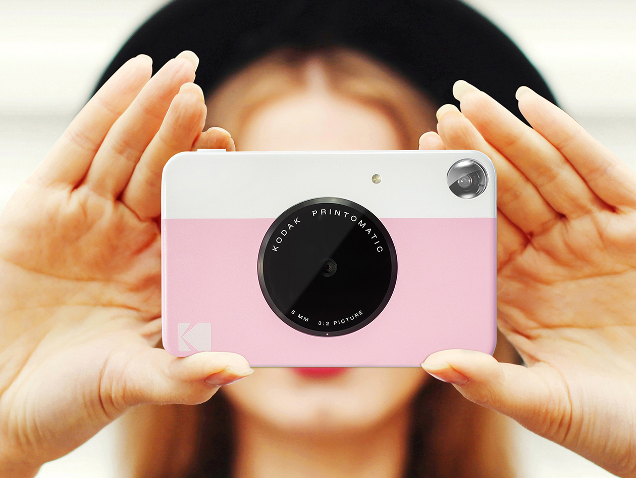 Kodak Printomatic Instant Print Camera (Pink)