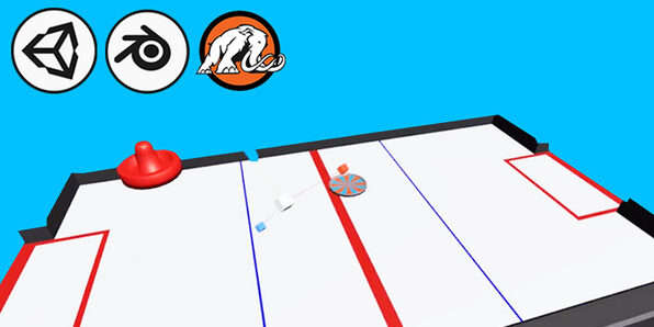 Learn to Code by Making an Air Hockey Game in Unity - Product Image