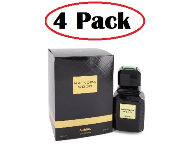 Hatkora Wood Eau De Parfum Spray (Unisex) By Ajmal Hatkora Wood Eau De Parfum Spray (Unisex) By Ajmal