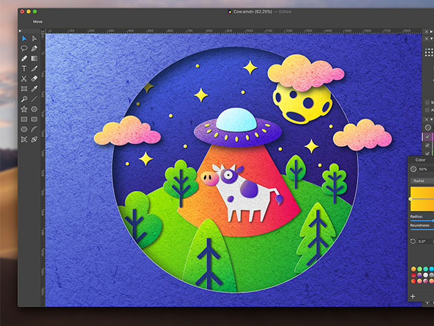 Amadine: The Ultimate Vector Graphics Software for Mac (Family License)