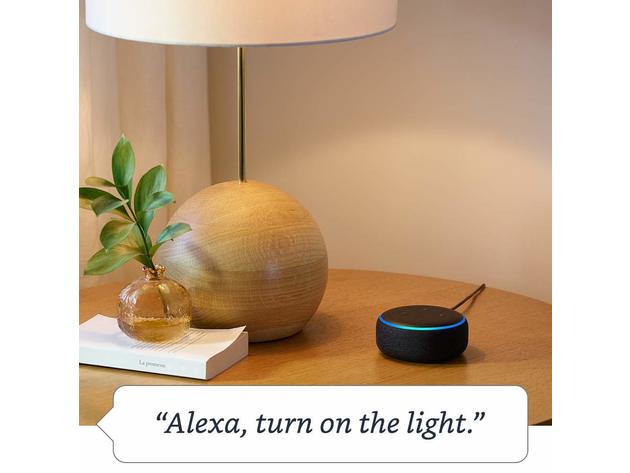 Amazon Echo Dot 3rd Generation Smart Speaker with Alexa - Charcoal