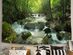 Art Retro Wall Tapestry “Peaceful Waterfall”