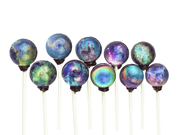 Sparko Sweets Galaxy Lollipops: 10-Pack (Nebulae)
