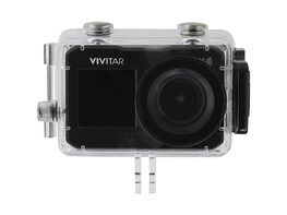 Vivitar DVR922 4k Dual-Screen Action Camera - Black (Certified Refurbished)