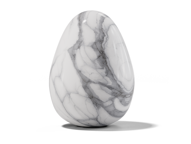 Thinking Egg (Howlite/Calming)