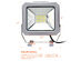 Costway 53W 6000LM LED Work Light for Camping Fishing 