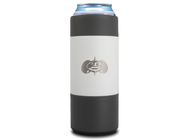 Toadfish Tall 16oz Can Cooler-Non-Tipping Suction Cup Can Cooler -  (Graphite)