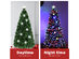 5 Foot Pre-Lit Artificial Christmas Tree w/ Multicolor Light Snowflakes