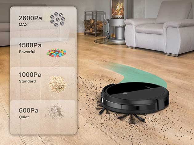 SmartAI G50 2600Pa Robot Vacuum & Mop Combo