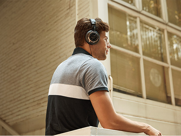 Triple Driver Over-Ear Headphones (Gold)