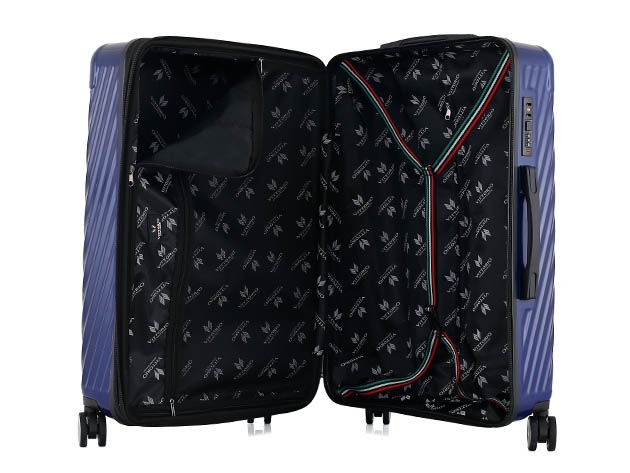 3-Piece Vittorio Torino Luggage Set (Blue)