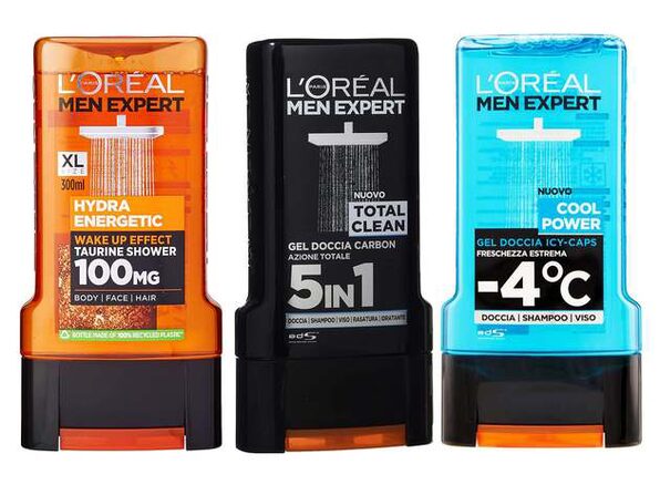 6 L'Oreal Men Expert Shower Gel,300ml | StackSocial