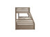 Ashley Signature Design B73358S Lettner Twin over Full Bunk Bed with Ladder - Light Gray