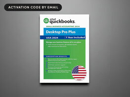 Intuit QuickBooks Desktop 2024: 1-Year Subscriptions
