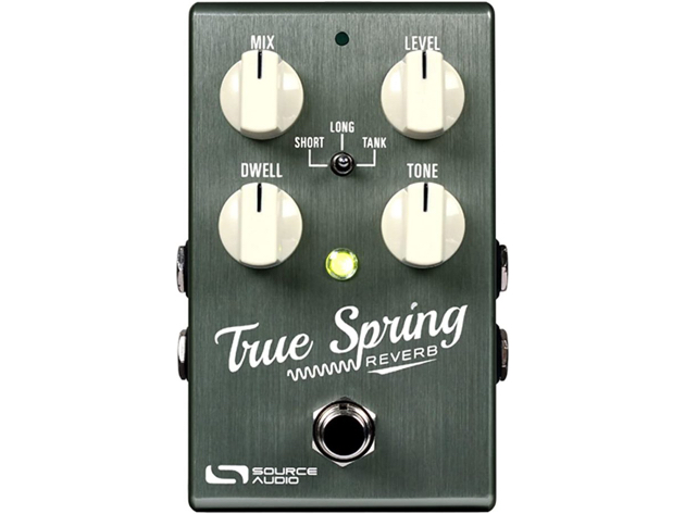 Source Audio True Spring Reverb and Tremolo Effects Stereo Pedal - Green (Used, Damaged Retail Box)