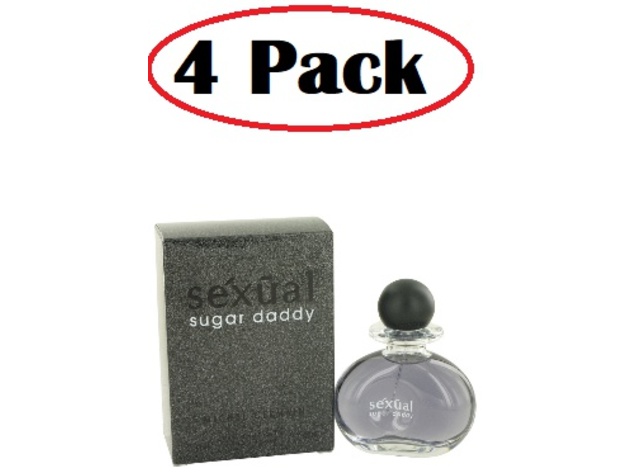 4 Pack of Sexual Sugar Daddy by Michel Germain Eau De Toilette Spray 2.5 oz