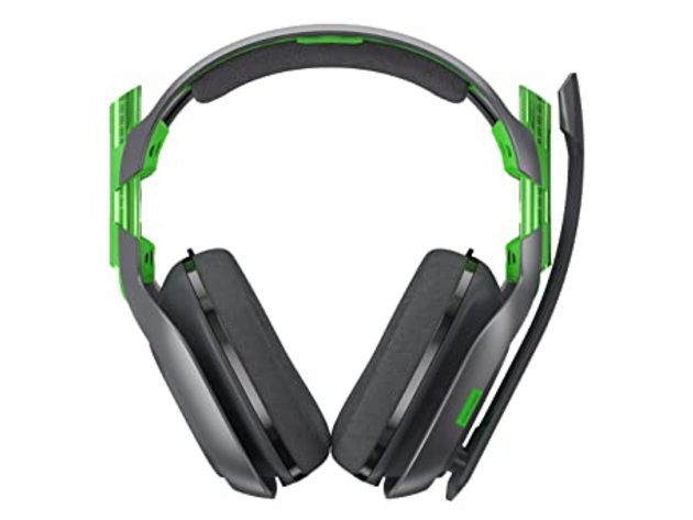 ASTRO Gaming Xbox One + PC A50 Wireless Dolby Gaming Headset - Black/Green (Used, Damaged Retail Box)
