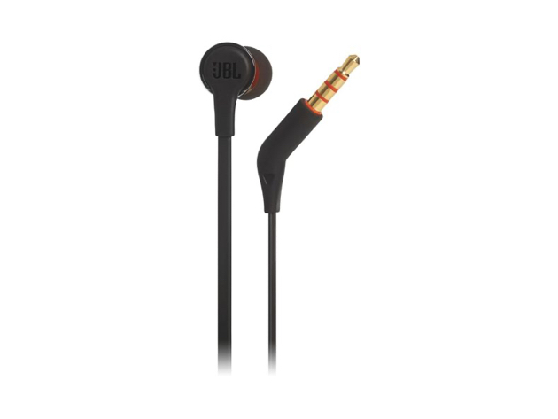 JBL TUNE 210 In-Ear Headphone with One-Button Remote/Microphone - Black
