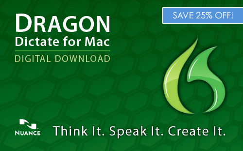 dragon dictate 2.5.2 mac