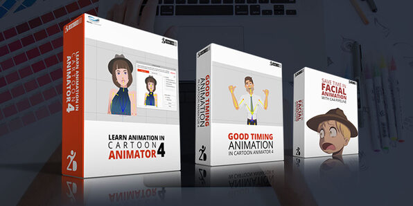 Cartoon Animator 4 Training: 3-in-1 eLearning Bundle - Product Image