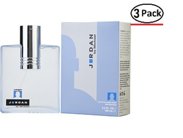 JORDAN by Michael Jordan COLOGNE SPRAY 3.4 OZ for MEN ---(Package Of 3)