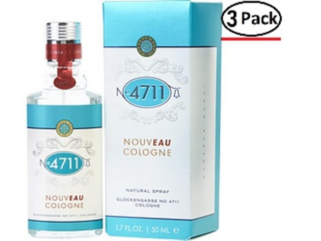 4711 NOUVEAU COLOGNE by 4711 EAU DE COLOGNE SPRAY 1.7 OZ for WOMEN ---(Package Of 3)