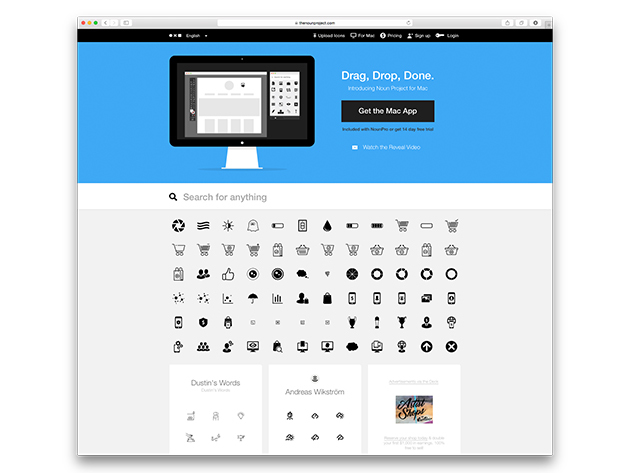 Noun Project Unlimited Icons: 2-Yr Subscription