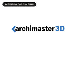 ArchiMaster 3D Ultimate Home Design Software for Windows: Lifetime License