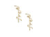 Inspired Life Gold Tone 3 Piece Set Freedom Inspired Earrings