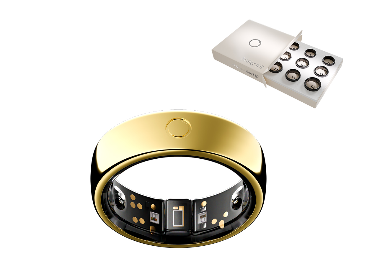 Circular Ring 2 - Medical-Grade Smart Ring (Gold/Size 11)