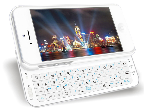 The iPhone 5/5S Bluetooth Keyboard (White)