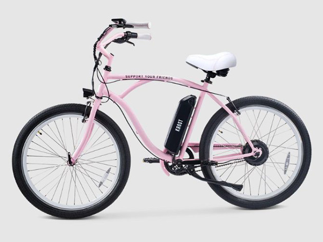 SWFT Krost 500W Beach Cruiser eBike with 28mi Range & 20mph Max Speed