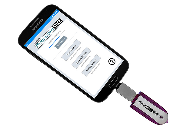 Photo Backup Stick (Purple/16GB)