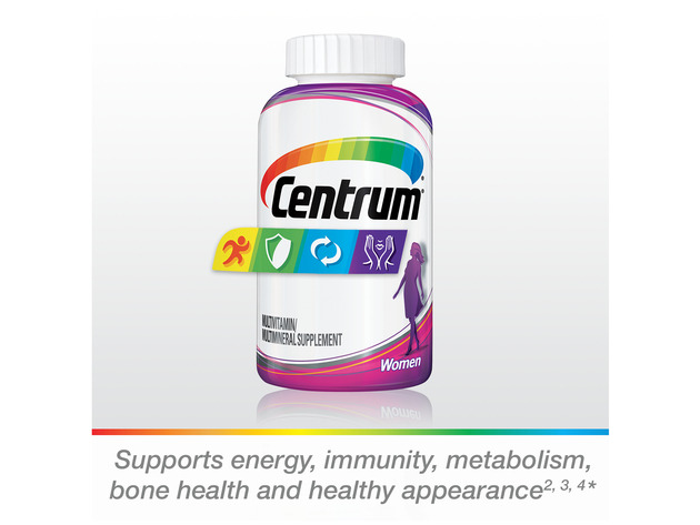 Centrum Multivitamins/Multimineral Supplement with Iron and Multivitamins for Women, Easily Maintain Your Overall Health by Taking this Every Day, 65 Count