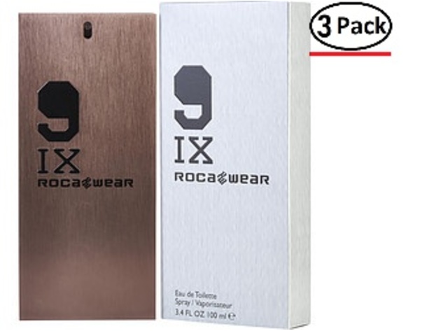 9Ix Rocawear By Jay-Z Edt Spray 3.4 Oz For Men (Package Of 3)