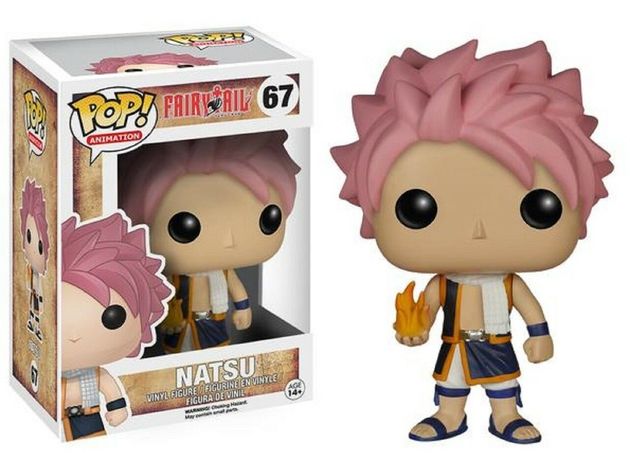 Funko Pop! Animation Fairy Tail Natsu Vinyl Figure Toy #67