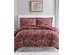 Pem America Hudson Paisley 3-Pc. Comforter Sets King Red