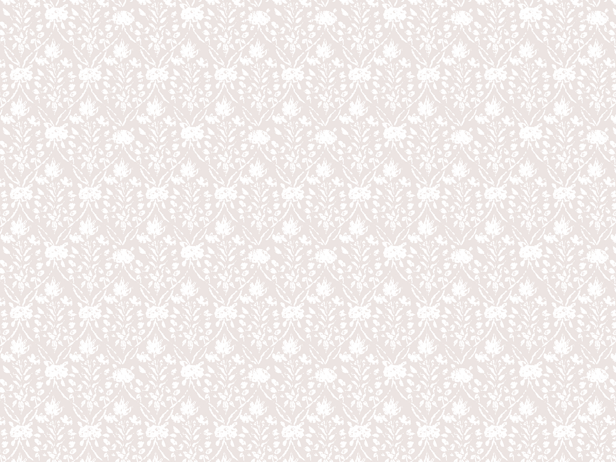 4-Piece Floral Print Microfiber Sheet Set (Diamond Gray/Queen)